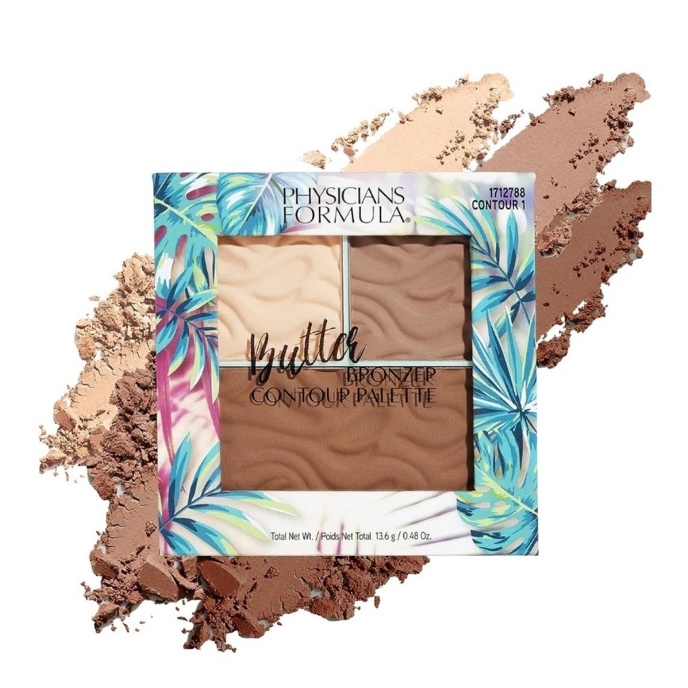 Physicians Formula Butter Bronzer Contour Palette 1 Light/Medium Makeup Face